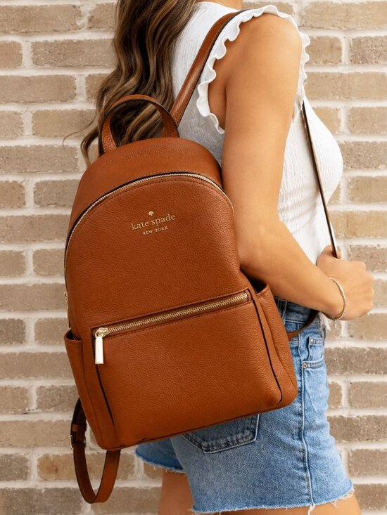 kate spade Handbags - KATE SPADE Leila Dome Backpack (Gingerbread color)  **NWOT